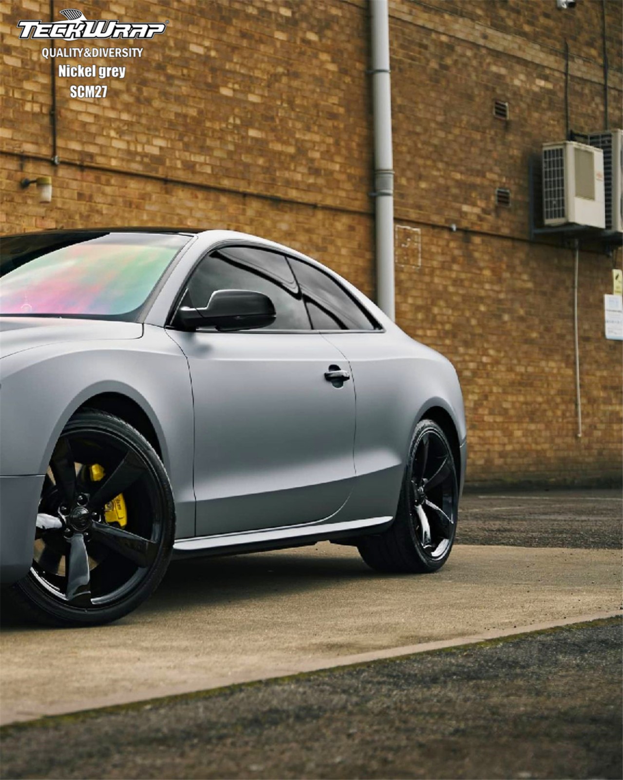 Decal Teckwrap Nickel Grey SCM27  - ảnh 3