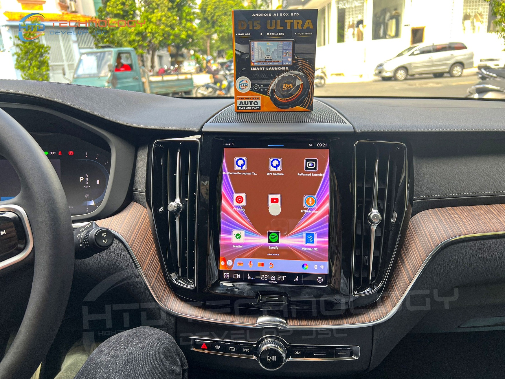 Android box HTD D15 Ultra cho Volvo XC60 2023 - ảnh 5