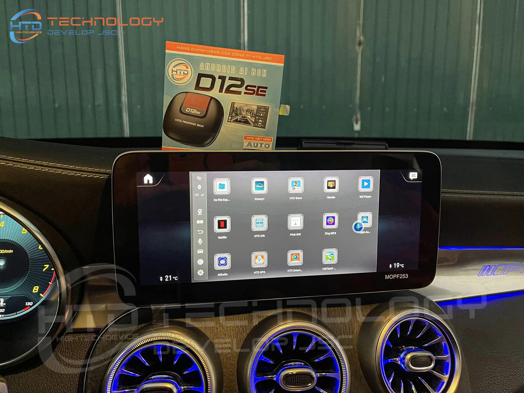 Android box HTD D12SE cho GLC 300 - ảnh 8