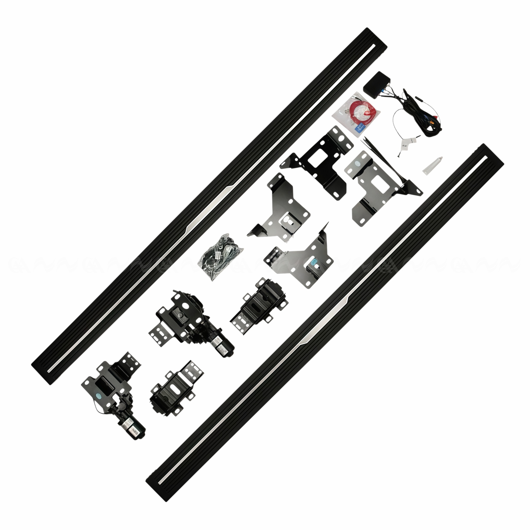  Bậc lên xuống điện GLA 2017-2019 viền led  