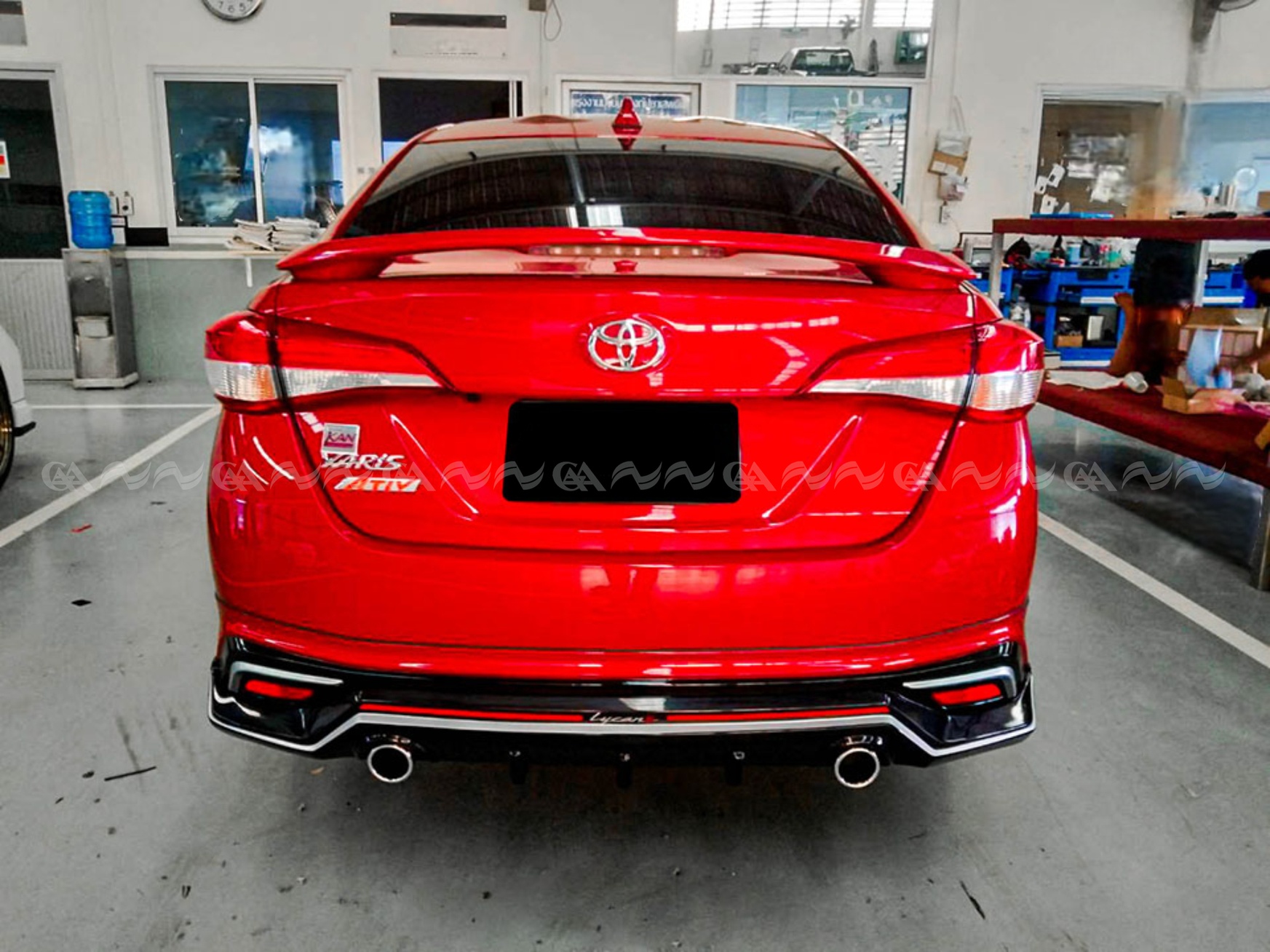  Body Kit Yaris Ativ 2021 mẫu Lycan  - ảnh 4