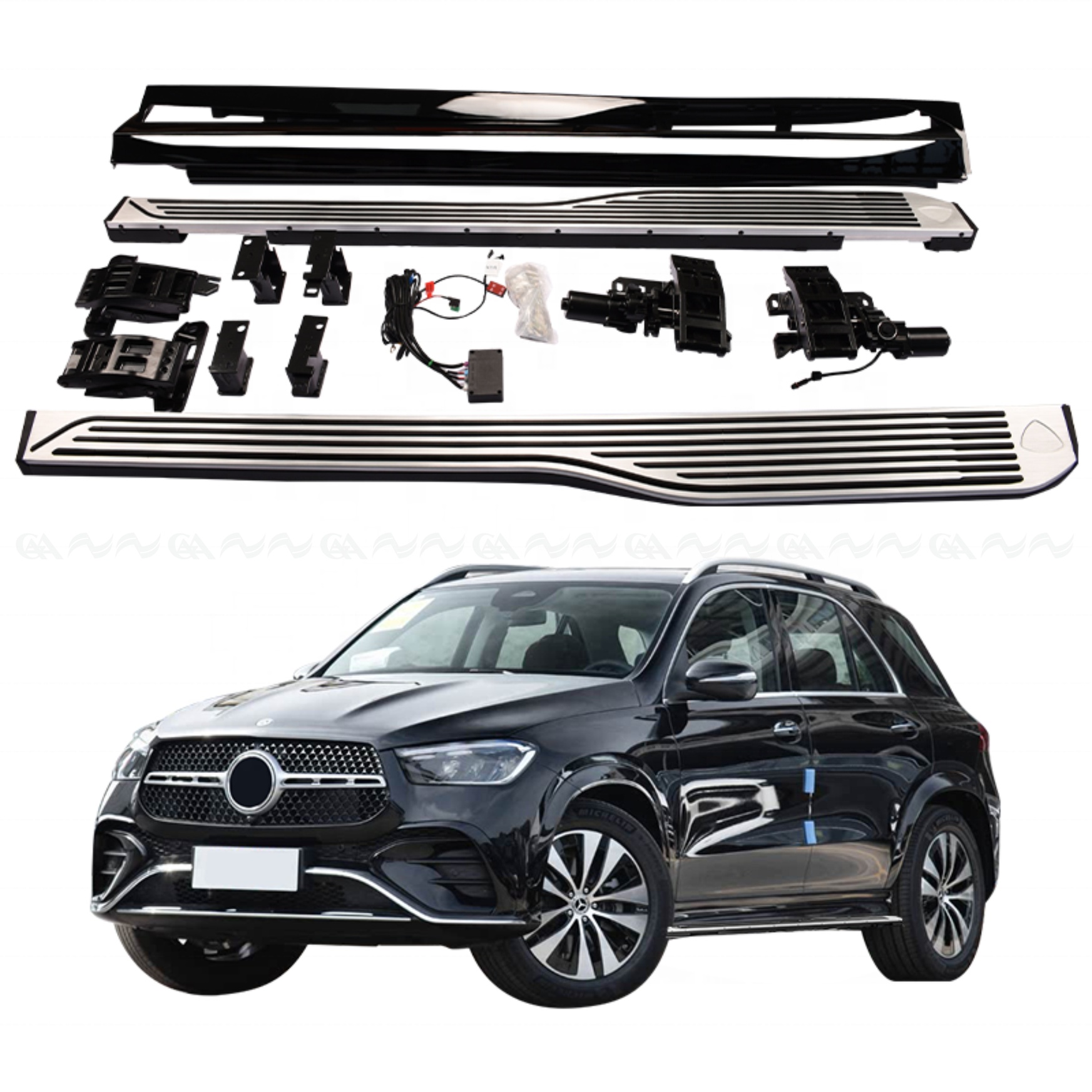  Bậc lên xuống điện Mercedes Benz GLE 2020+ 