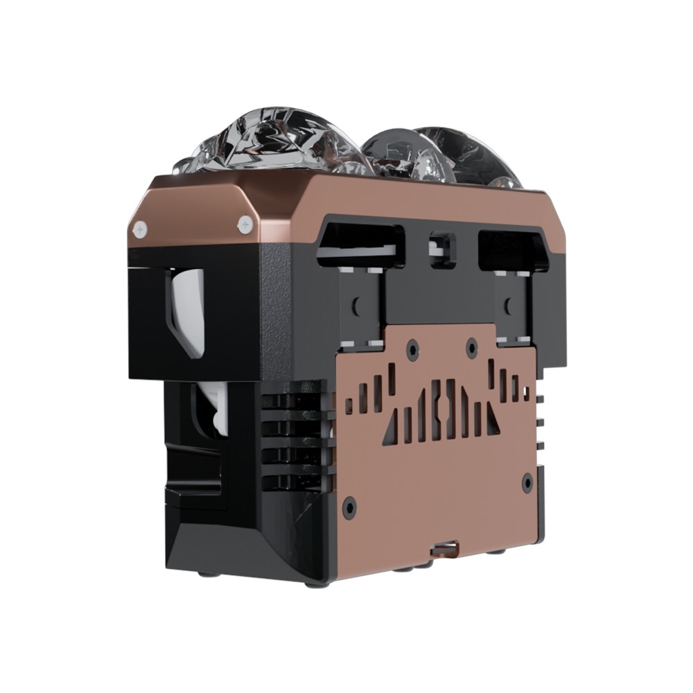 Bi cầu LED Aozoom Square V5 cho &aacute;nh s&aacute;ng mạnh mẽ