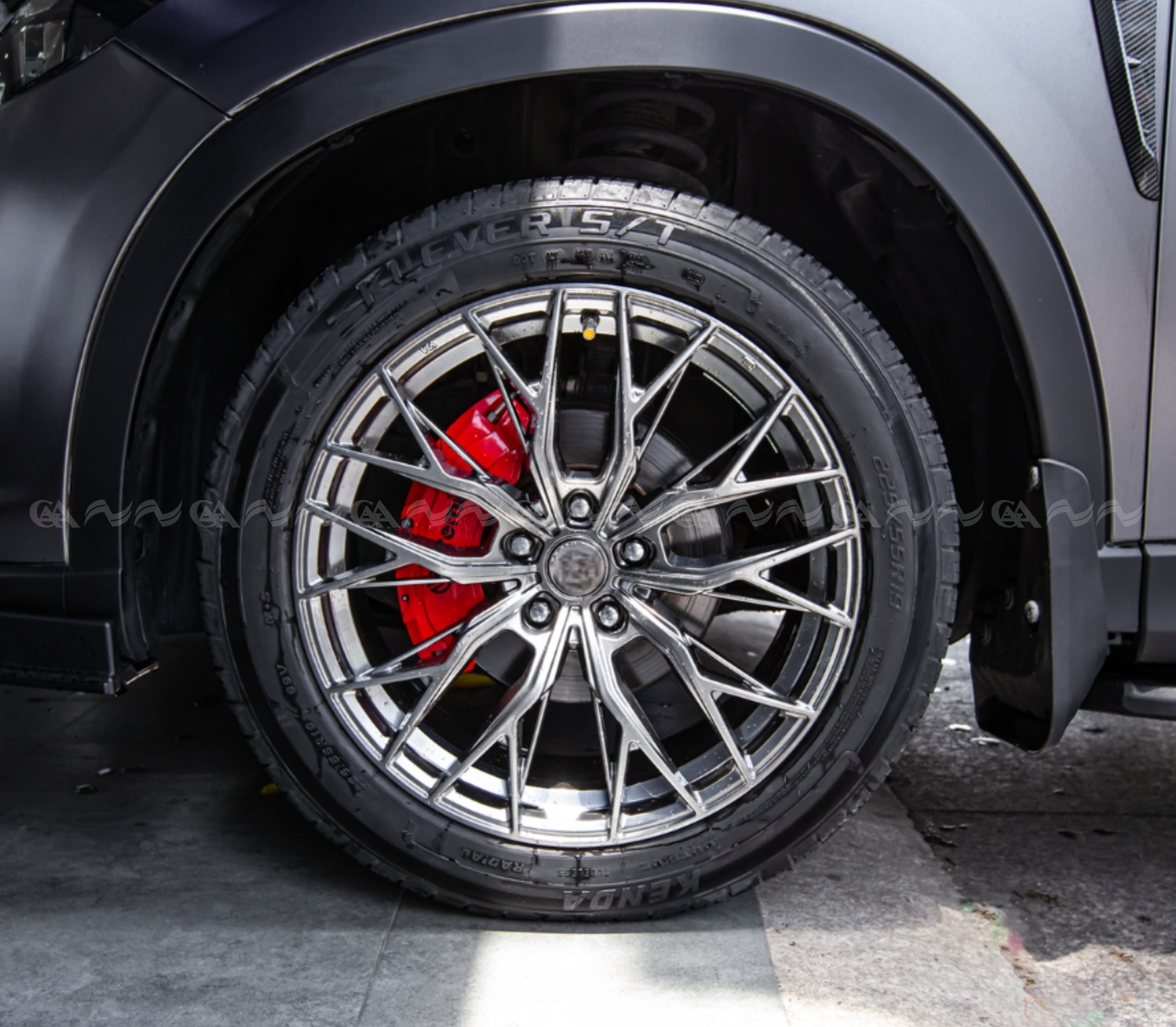  Ốp má phanh HQ Racing HRV 2022 đỏ - ảnh 3