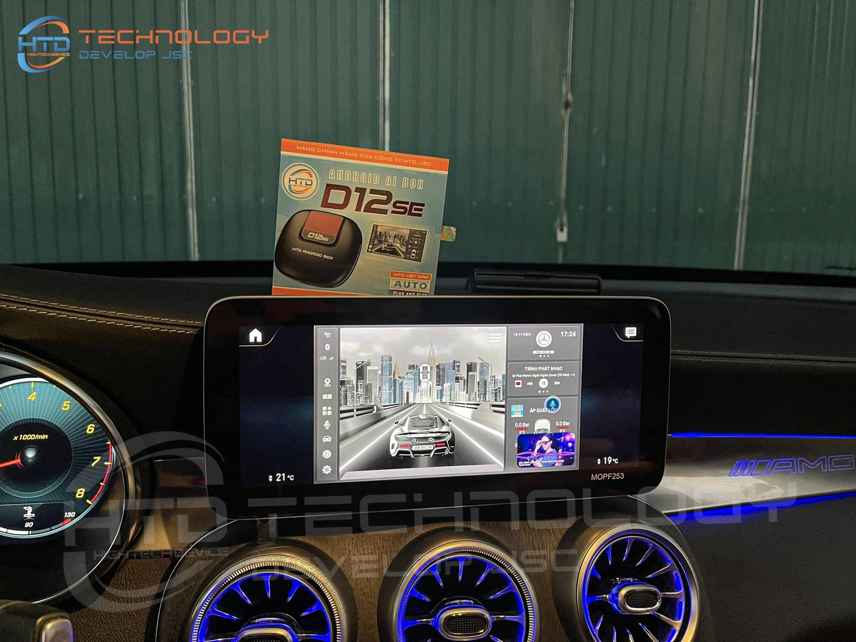 Android box HTD D12SE cho GLC 300 - ảnh 5