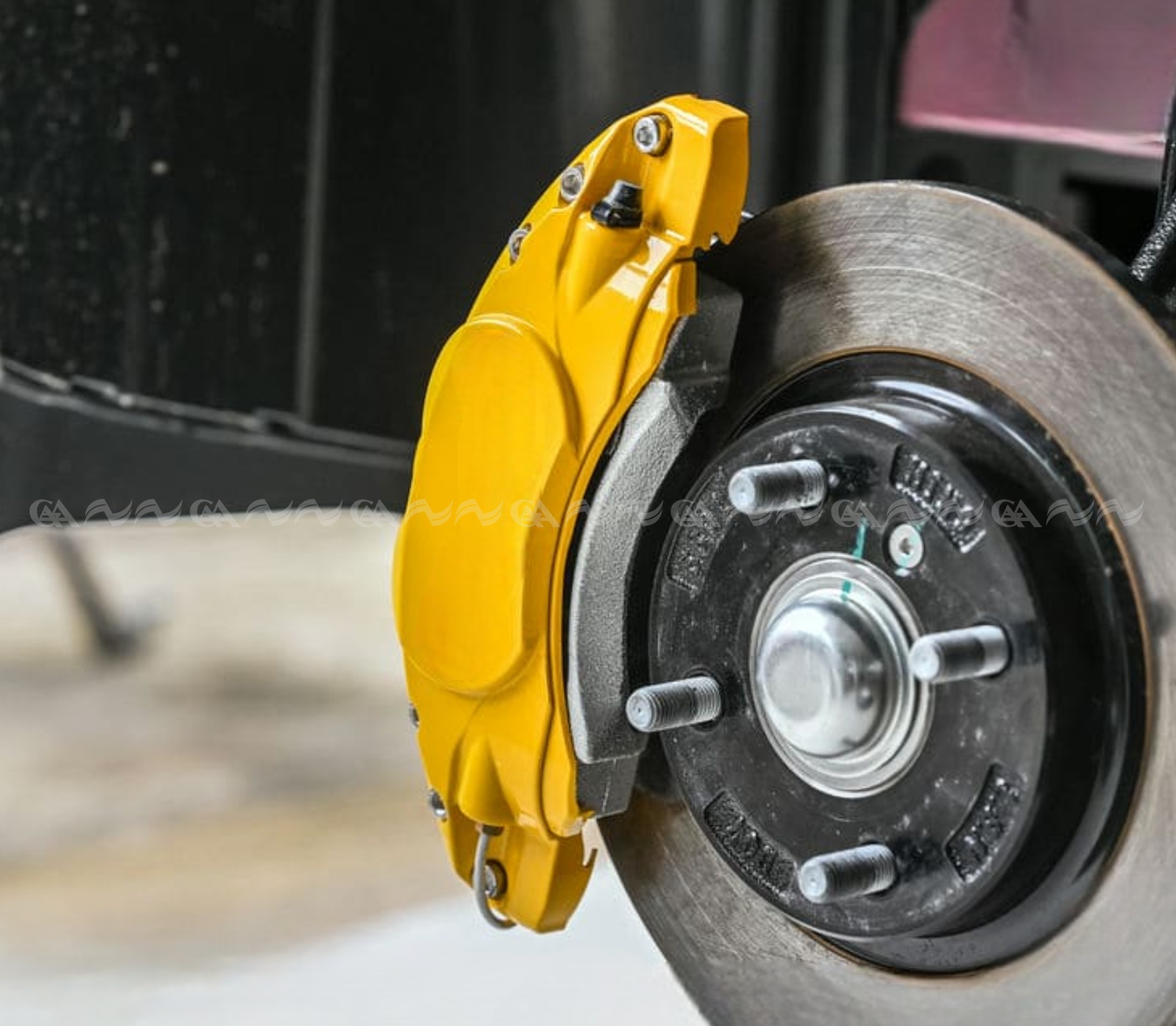 Ốp má phanh HQ Racing Lux A vàng - ảnh 2