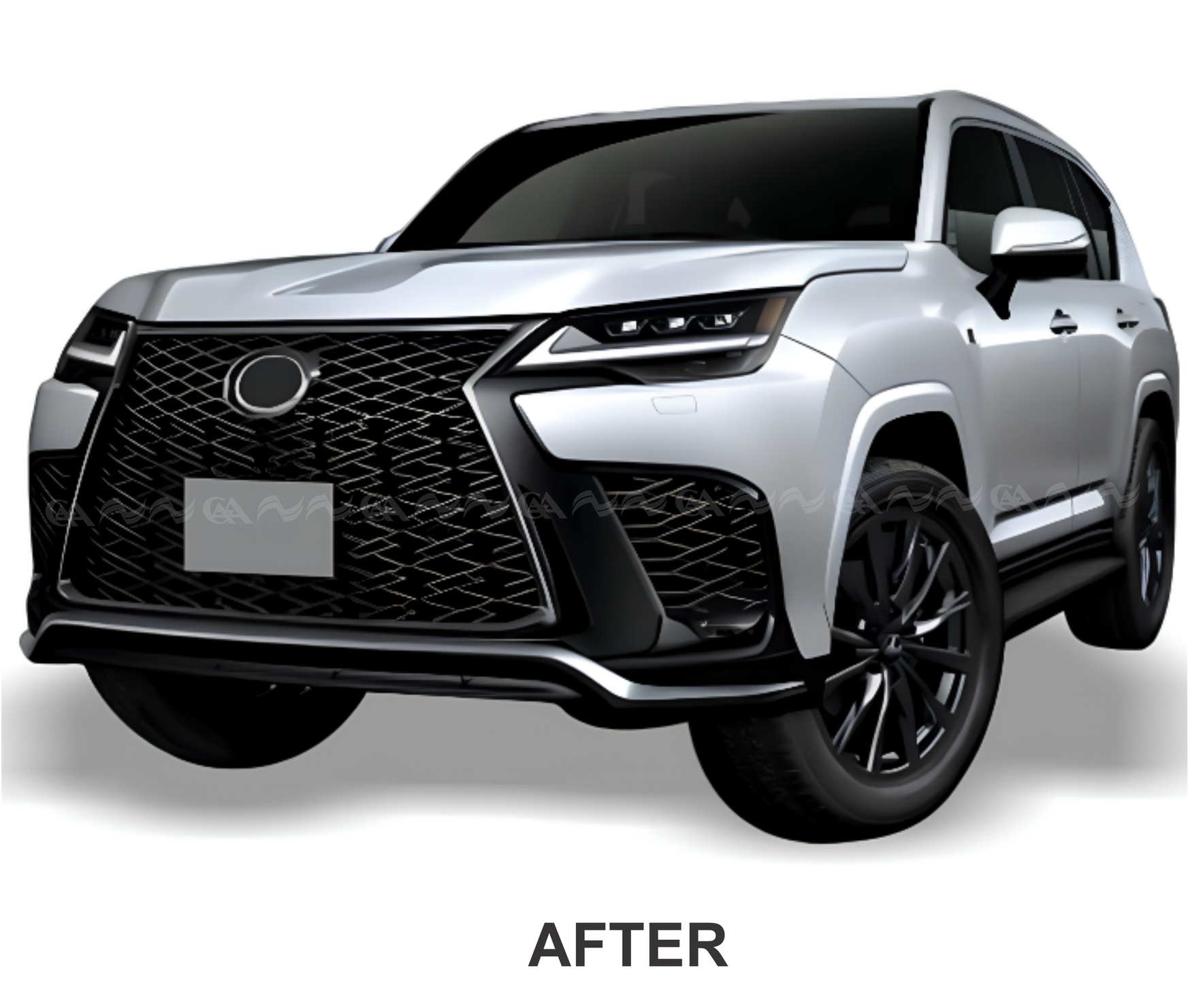 Body kit Lexus LX600 2022 mẫu Sport - ảnh 3