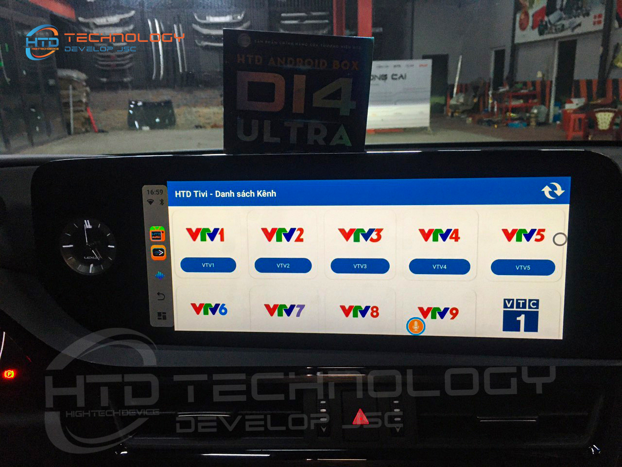 Android box HTD D14 Ultra cho Lexus ES250 - ảnh 8