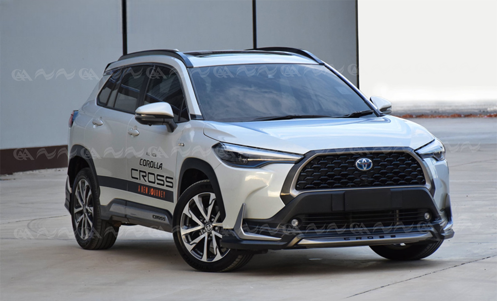 Body kit Corolla Cross 2020-2023 mẫu Ideo Speed - ảnh 4