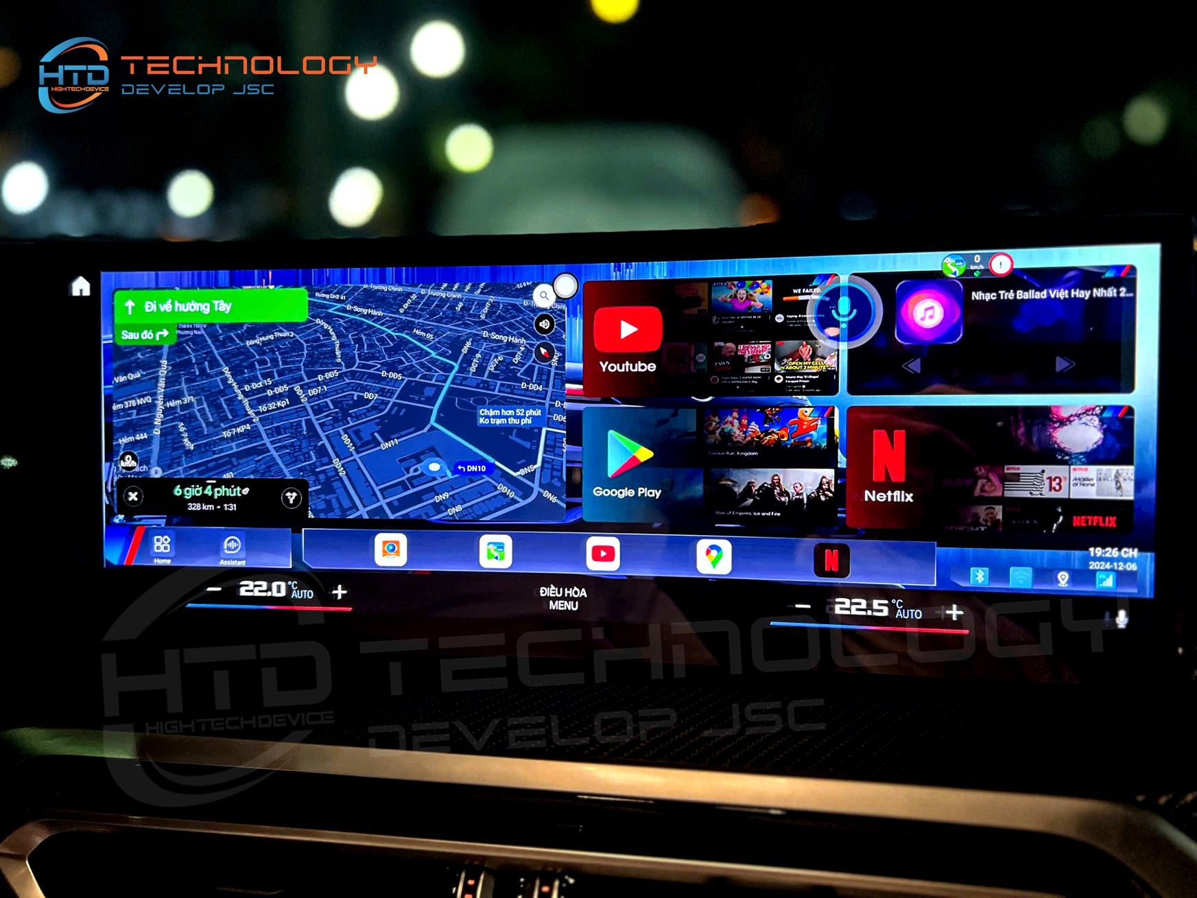 Android box HTD D10 PRO cho BMW 330i 2024 - ảnh 6