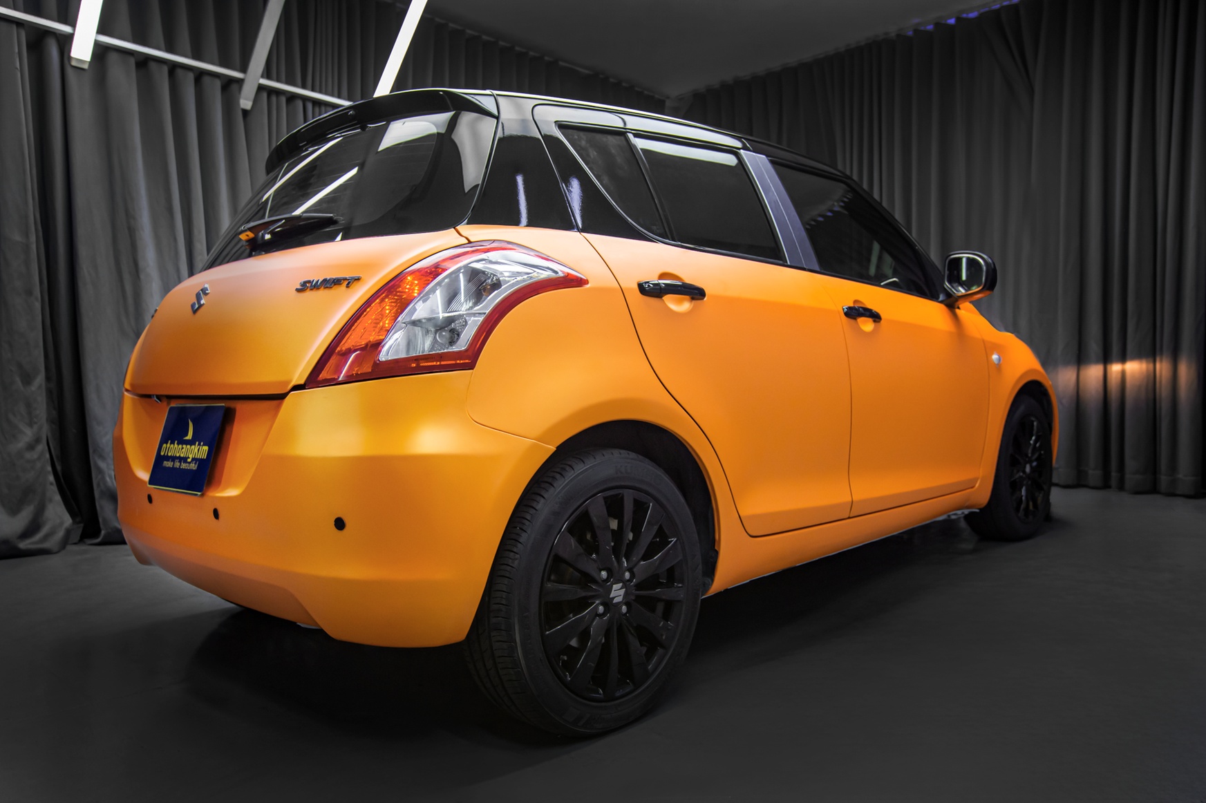 Decal Teckwrap Solar Orange SMT10  - ảnh 3