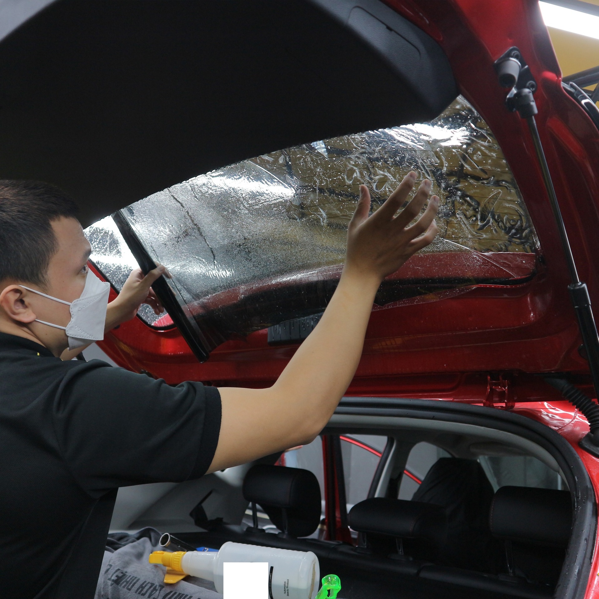 Phim c&aacute;ch nhiệt XPEL XRBL-20 tr&ecirc;n cửa k&iacute;nh xe MG ZS