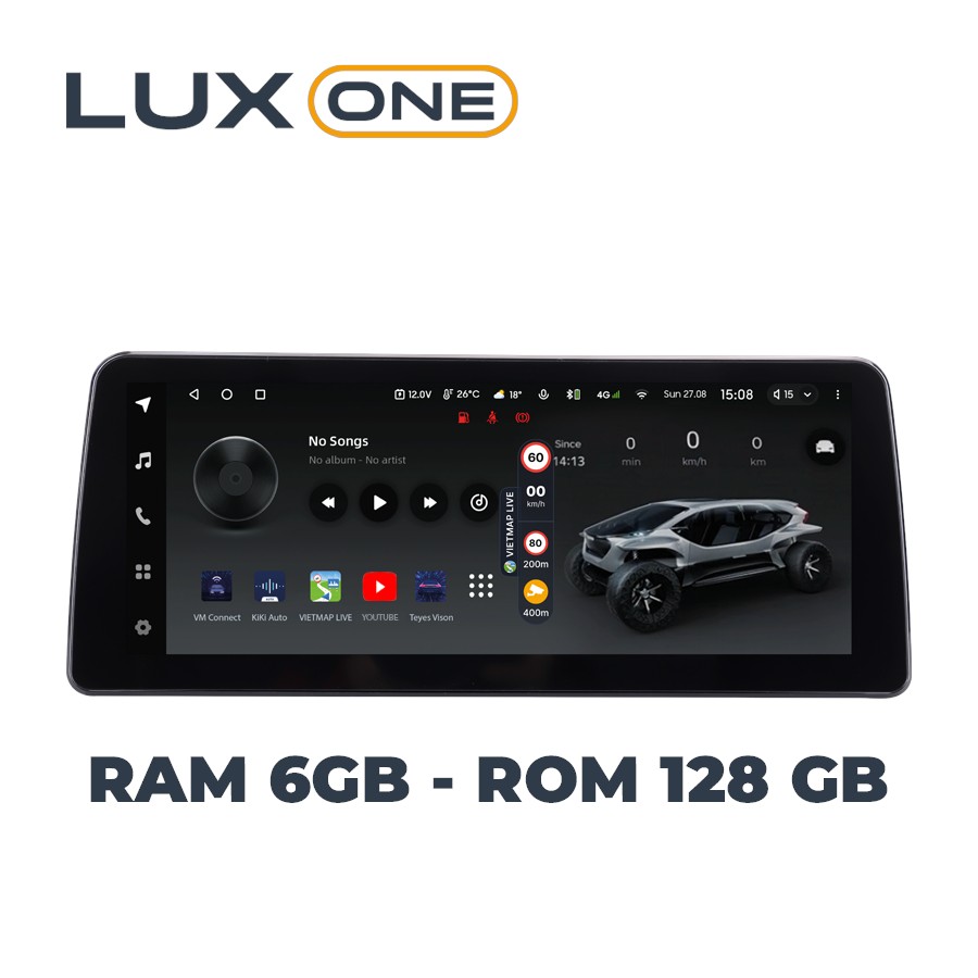 Màn hình android Teyes Luxone 12.3inch 6/128 (Mercedes/ BMW/ AUDI)