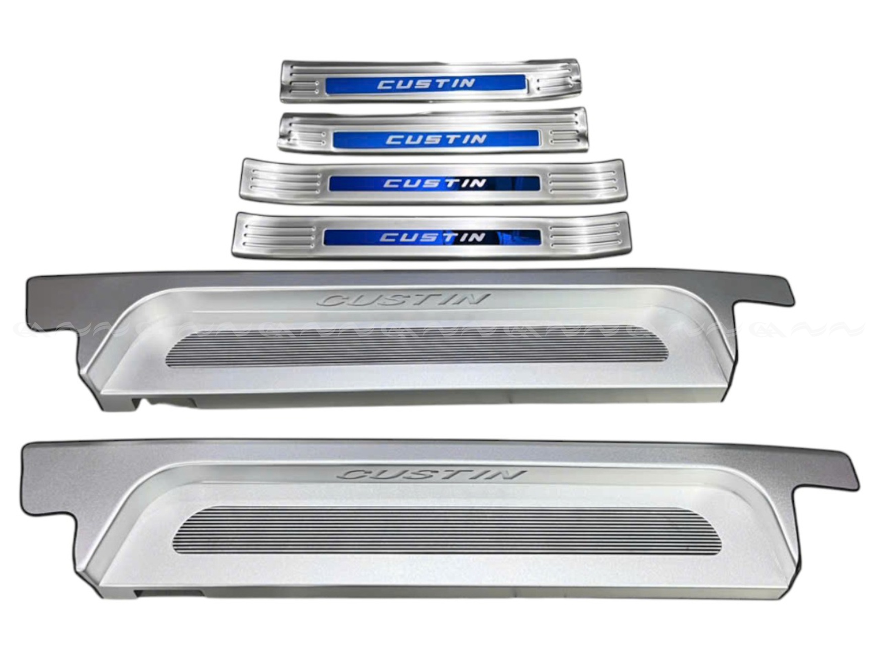  Nẹp bước chân trong + ngoài Custin 2023+ có đèn 