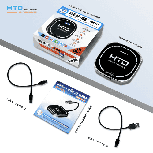 HTD Android box Mini AP168 cho ô tô - ảnh 2