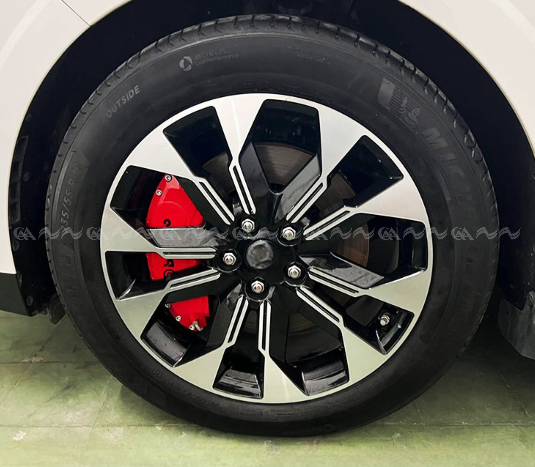  Ốp má phanh HQ Racing City 2021 đỏ - ảnh 3