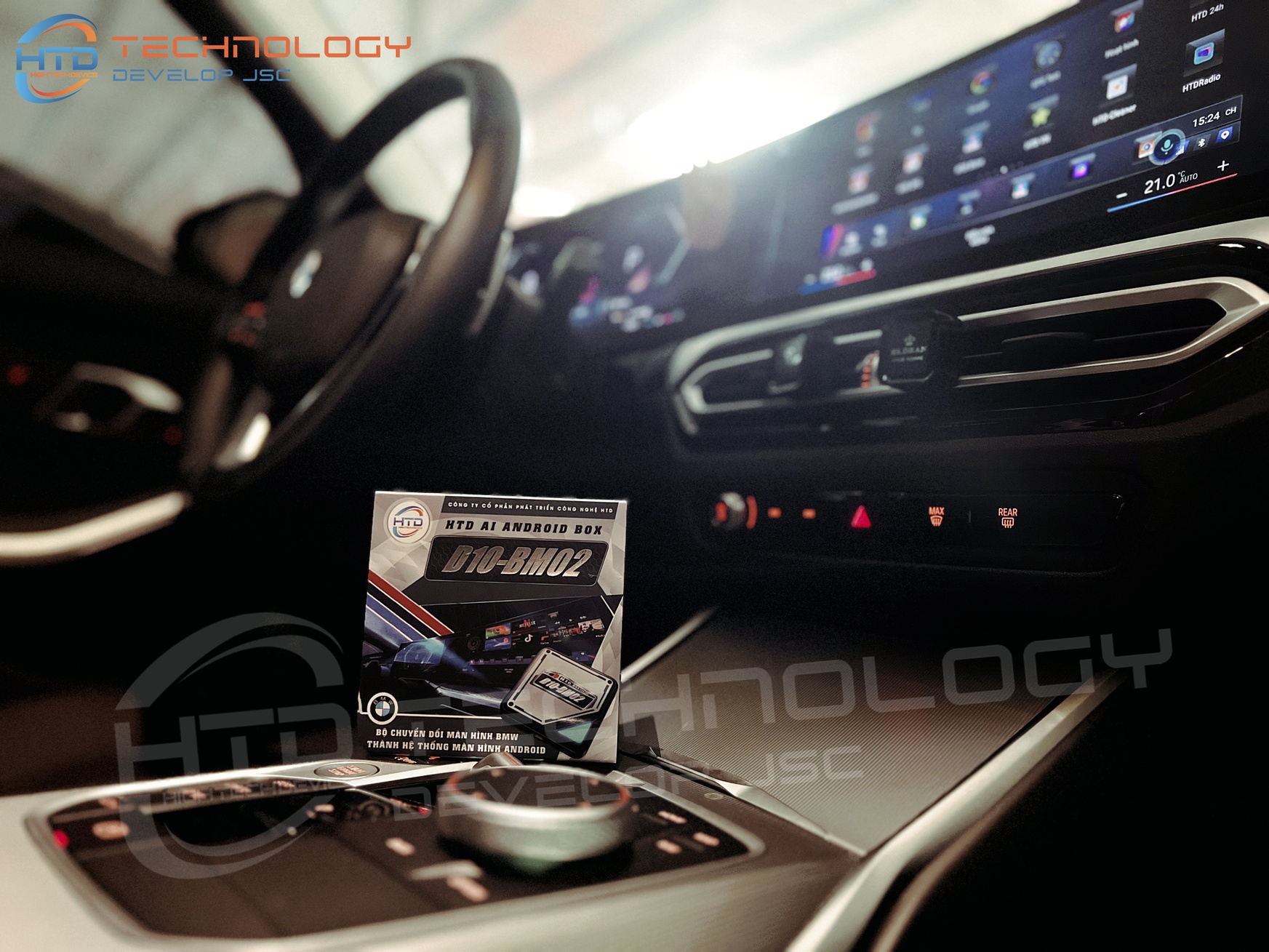 Android box HTD D10-BM02 cho BMW 320i - ảnh 8