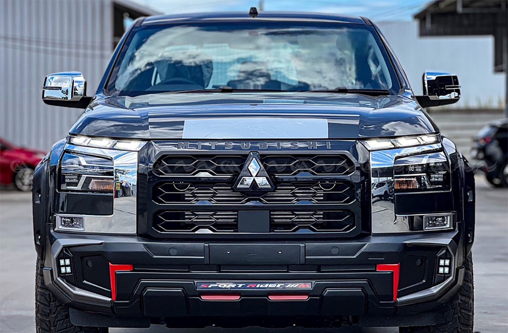  Body Kit Triton 2024 mẫu Rider  - ảnh 2