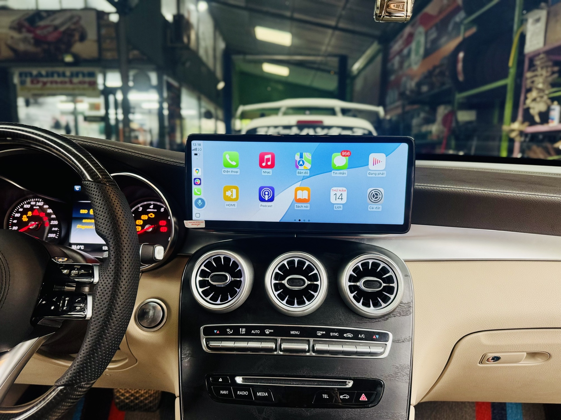 Màn hình Android Omas C800 Mercedes  - ảnh 4