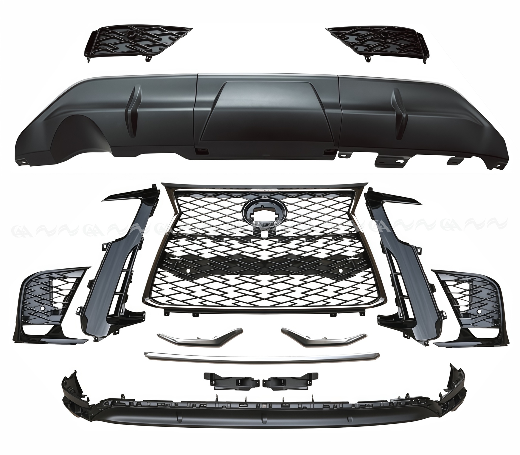 Body kit Lexus LX600 2022 mẫu Sport - ảnh 1