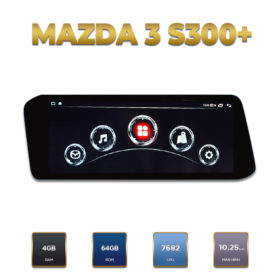 Màn hình android Winca Mazda S300+